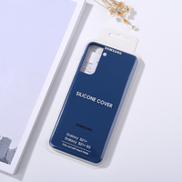 Oryginalny Samsung Galaxy S21 + S21 Ultra S 21 przypadku wysokiej jakości miękkiego silikonu pokrywa Samsung Galaxy S21 Plus ochraniacz powłoki i pudełko 2